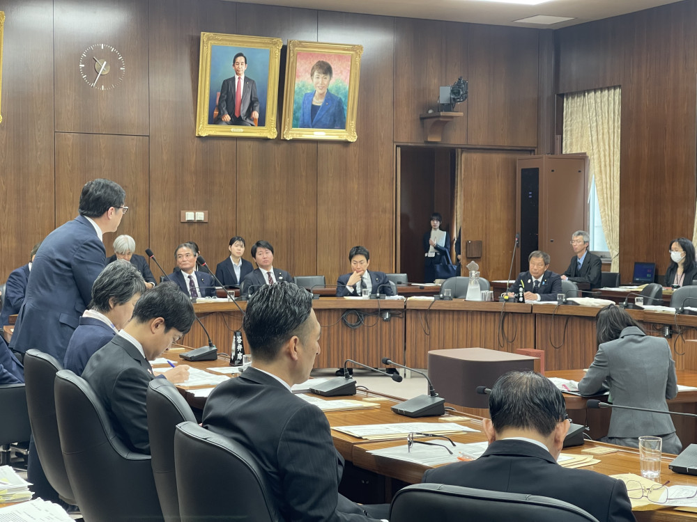 4月24日(水)外務委員会の質疑に立ちました。