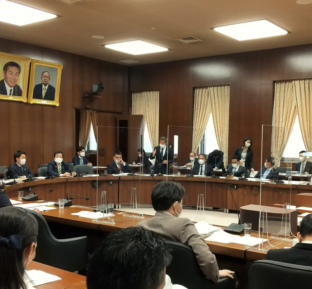 3月16日(水)外務委員会の質疑に立ちました。