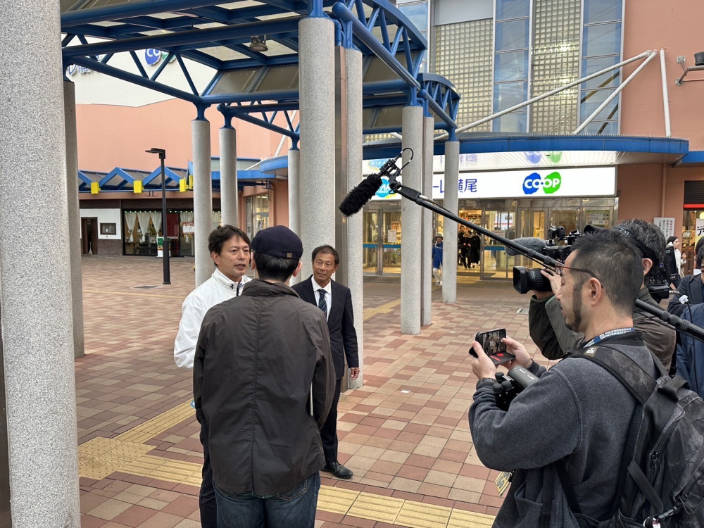 兵庫県知事候補の清水貴之さんの応援にかけつけました！！