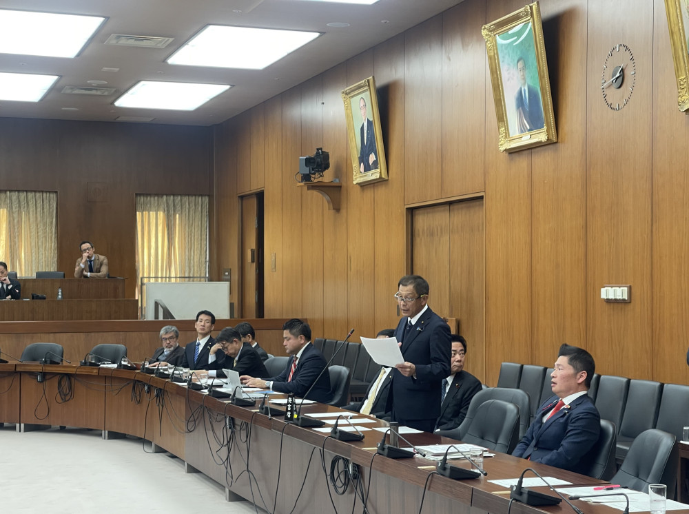 12月23日(月)衆・拉致問題特別委員会の質疑に立ちました。