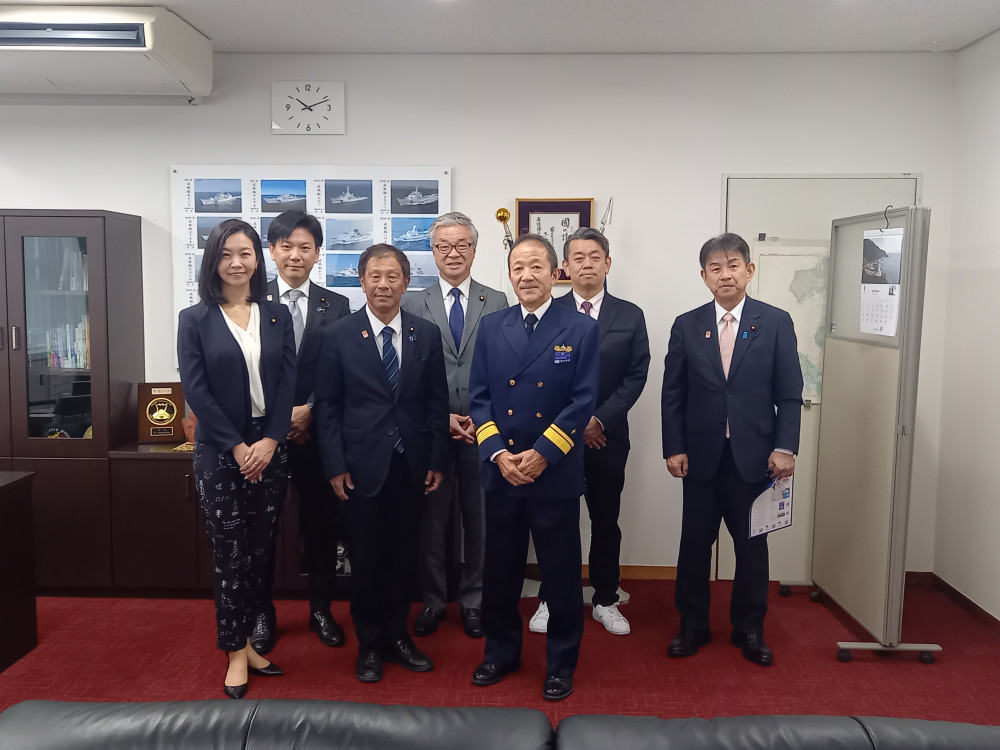 石垣海上保安部を視察 / 中山石垣市長を表敬訪問いたしました。