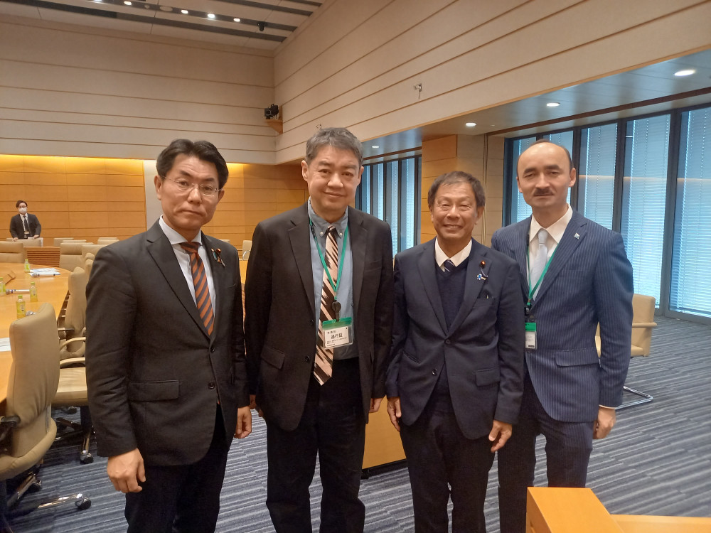日本ウイグル国会議員連盟総会に出席いたしました。