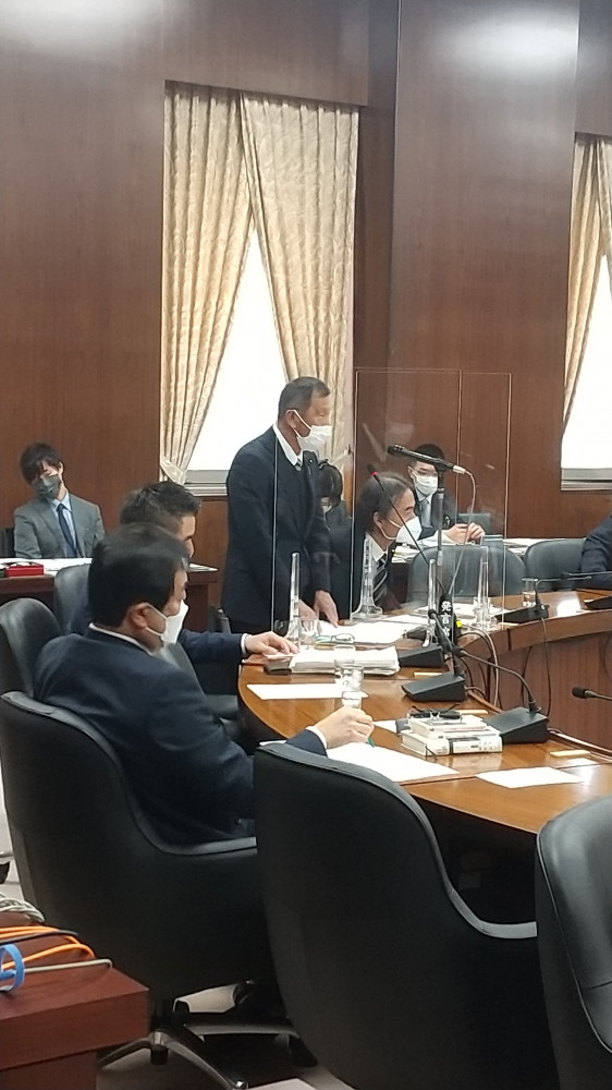 3月23日(水)外務委員会の質疑に立ちました。