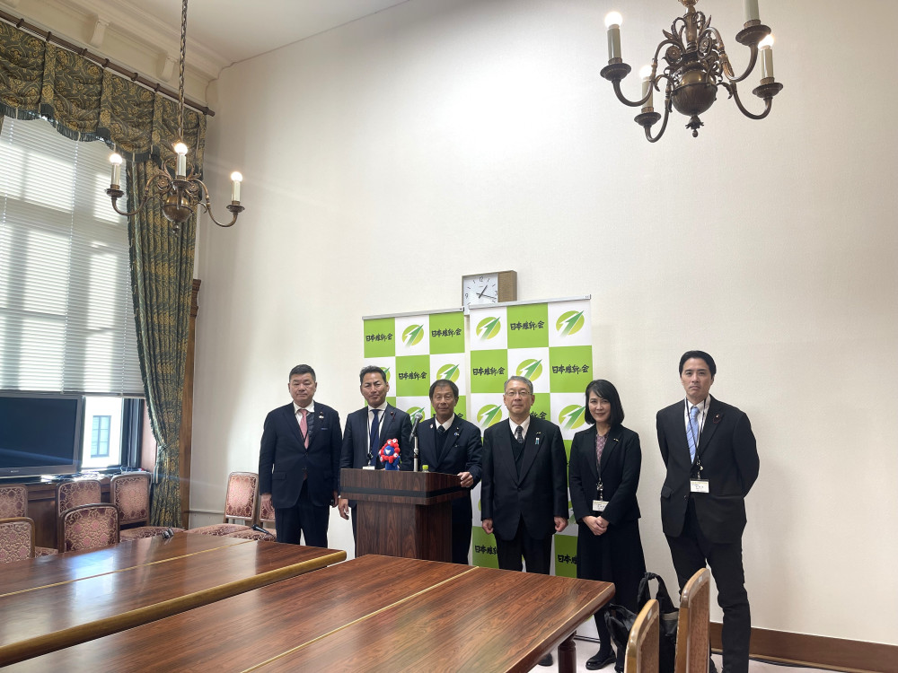 地元神戸の議員の先生方が国会にお見えになりました。