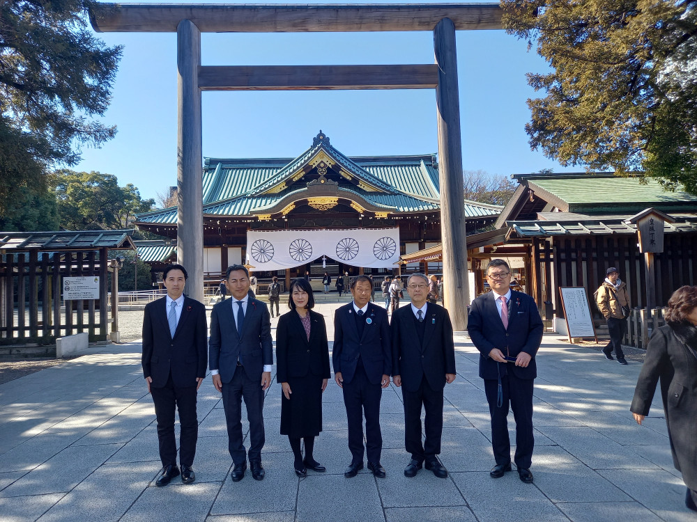 地元神戸の議員の先生方が国会にお見えになりました。