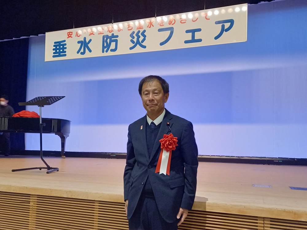 地元垂水区の防災訓練、防災フェアに参加いたしました。