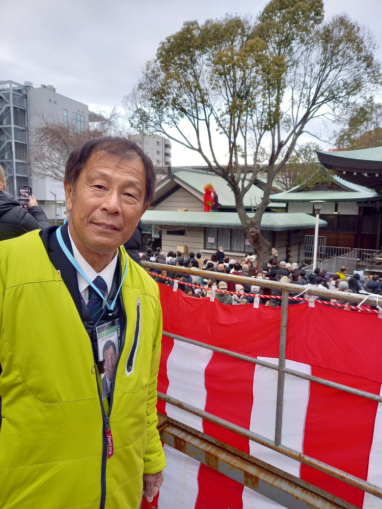 海神社の豆まきに参加いたしました！！