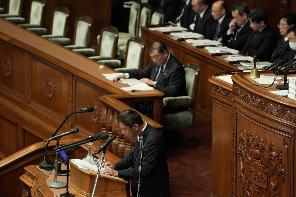 2月13日(木)衆議院本会議にて、石破総理大臣の帰朝報告に対して質疑をいたしました。