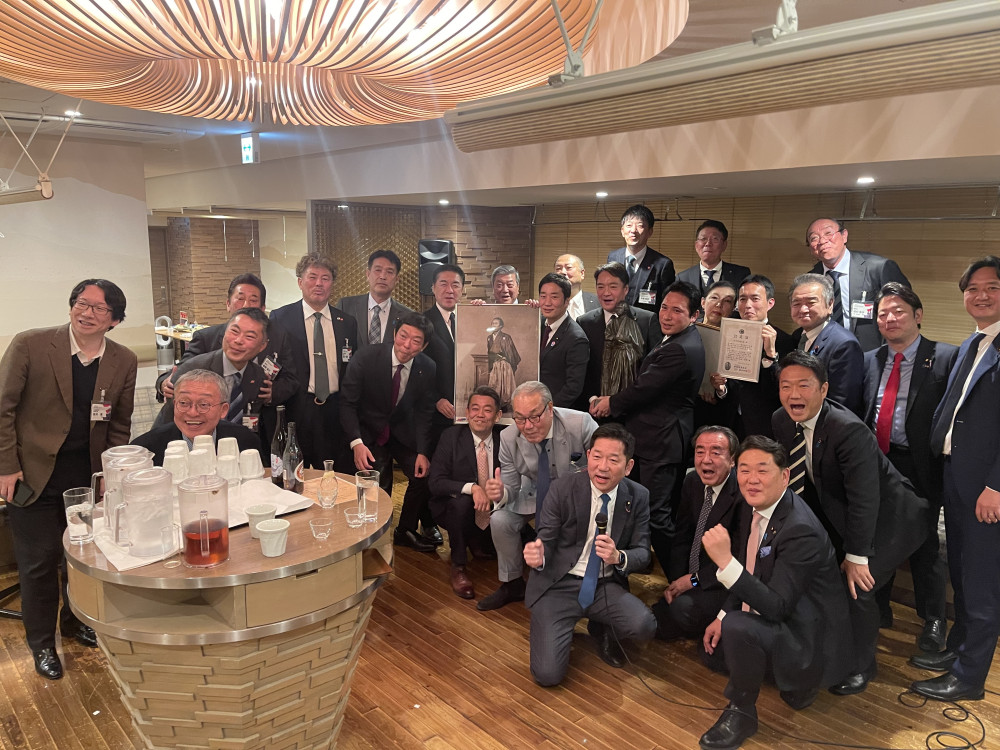 超党派 「永田町龍馬会」が結成され発会式に出席いたしました！！