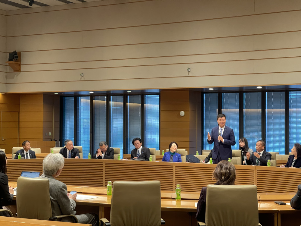 日本チベット国会議員連盟の総会に出席いたしました。