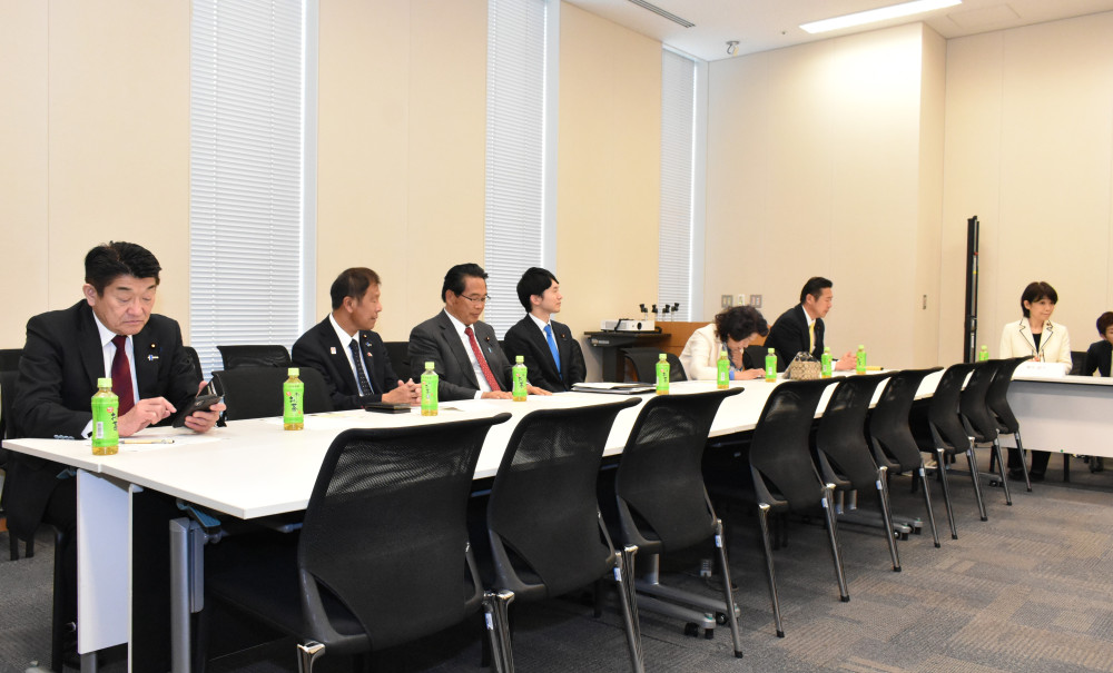 日本・ノルウェー友好議員連盟の総会にて。