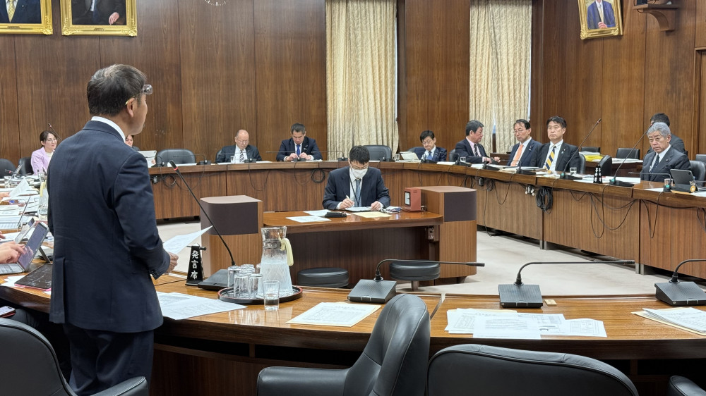 3月21日(金)外務委員会の質疑に立ちました。