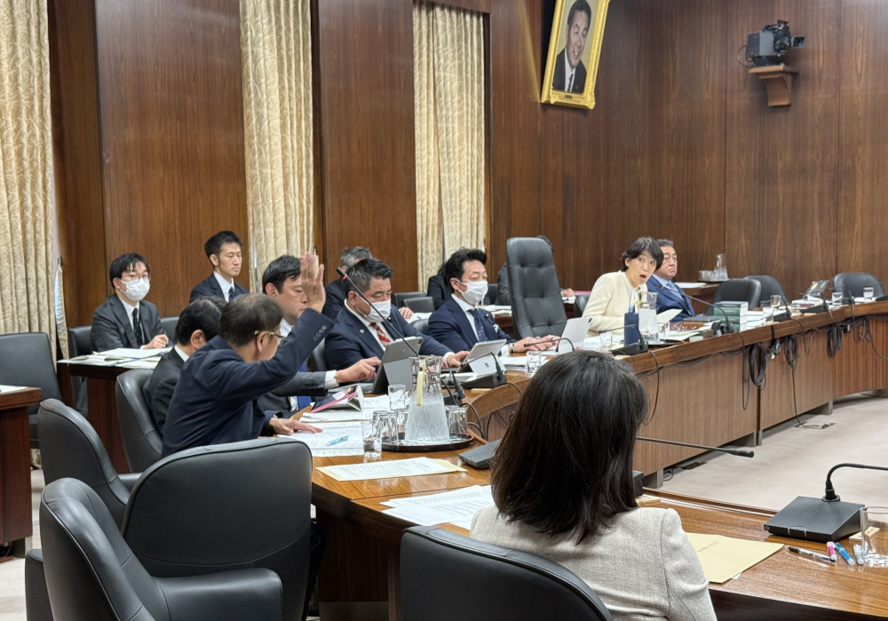 3月21日(金)外務委員会の質疑に立ちました。