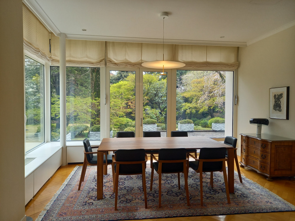 ドイツ大使公邸にて、大使主催の観桜会が行われました🌸