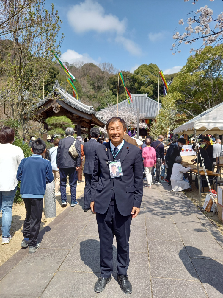 垂水区転法輪寺花祭りにて！