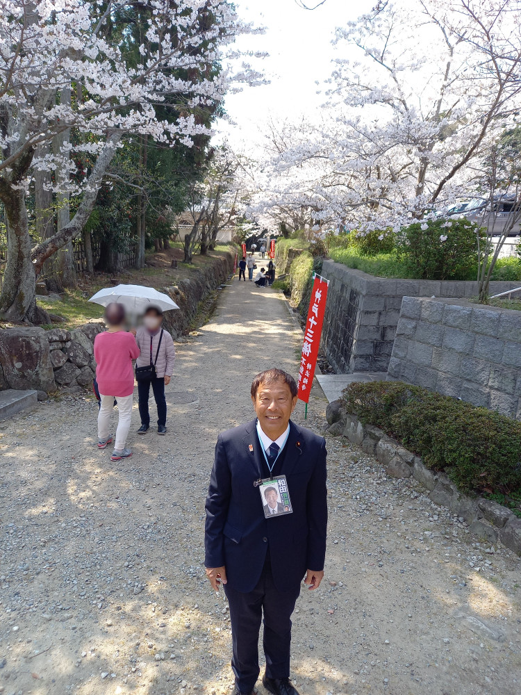 垂水区転法輪寺花祭りにて！