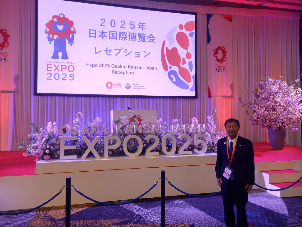 大阪関西万博の開会式・レセプションに出席いたしました。