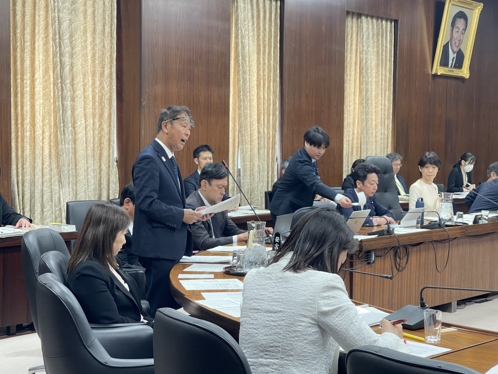 4月16日(水)外務委員会の質疑に立ちました。