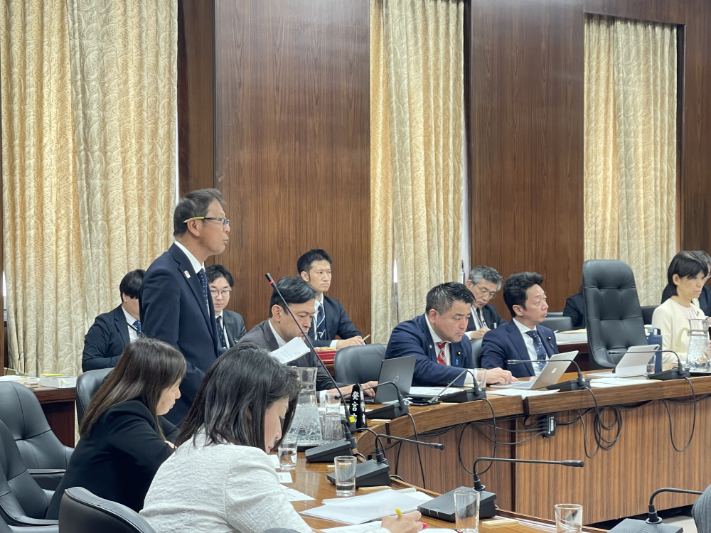 4月16日(水)外務委員会の質疑に立ちました。