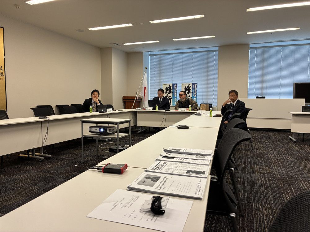 維新の安全保障改革調査会の勉強会が開催されました。