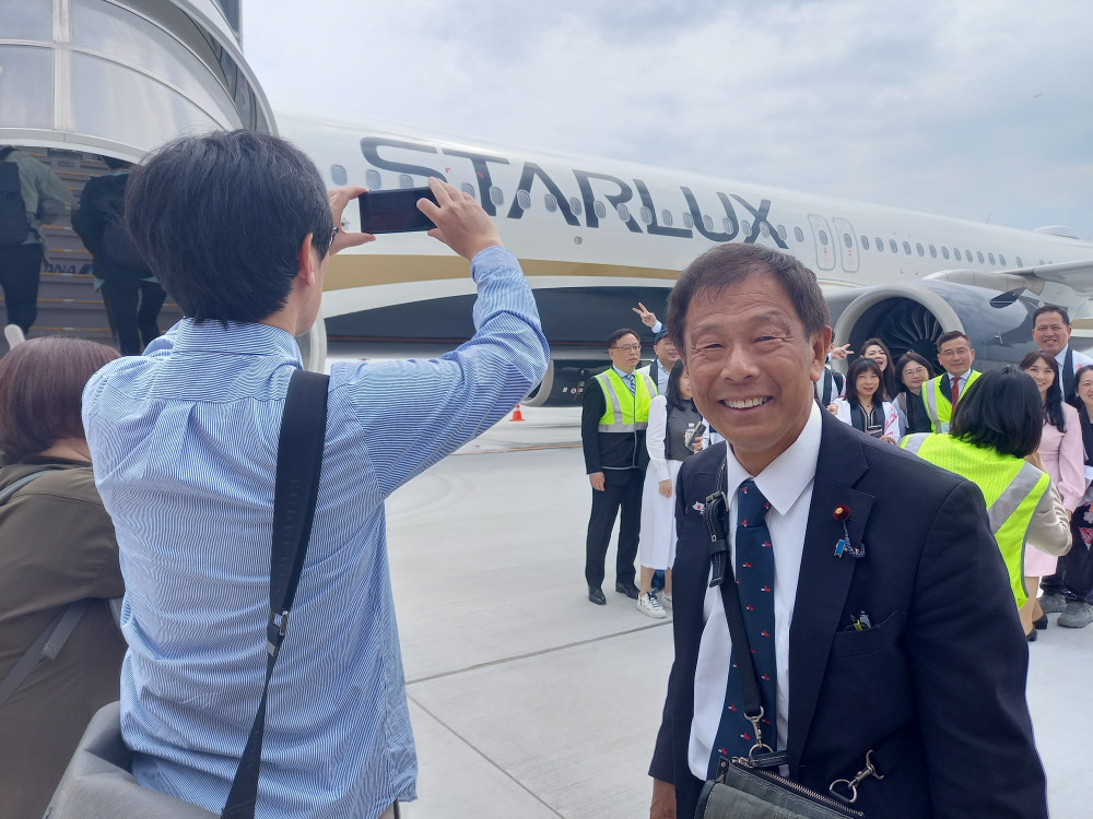 神戸空港国際化！　第一便にて台湾を訪問いたしました！！