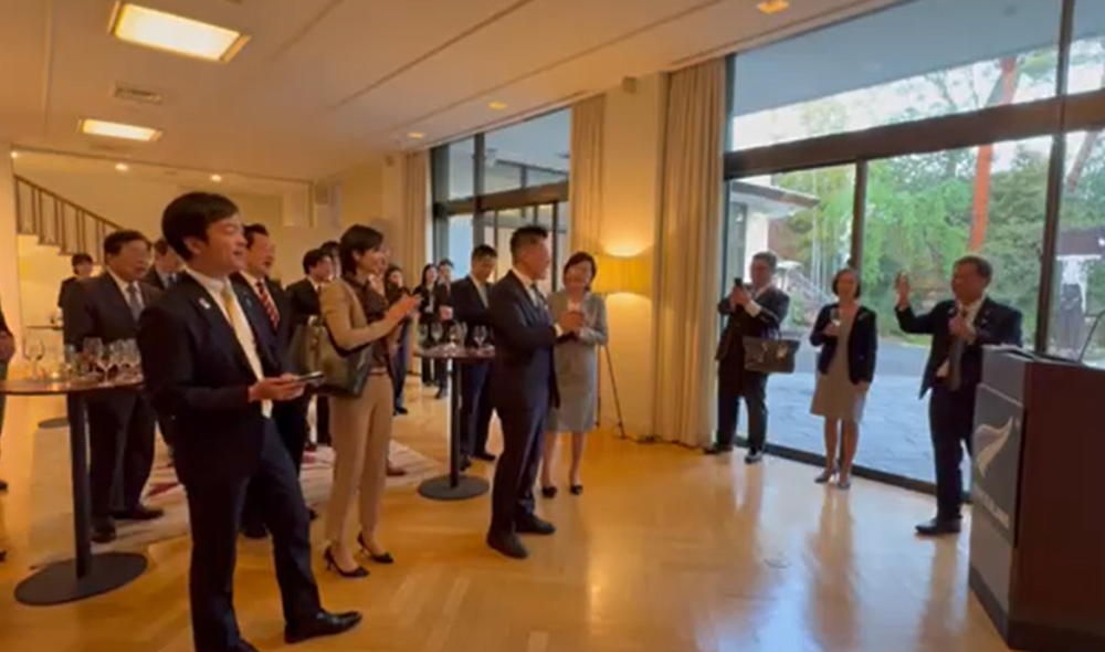 ニュージーランド大使館主催の「春の集い」に出席いたしました。