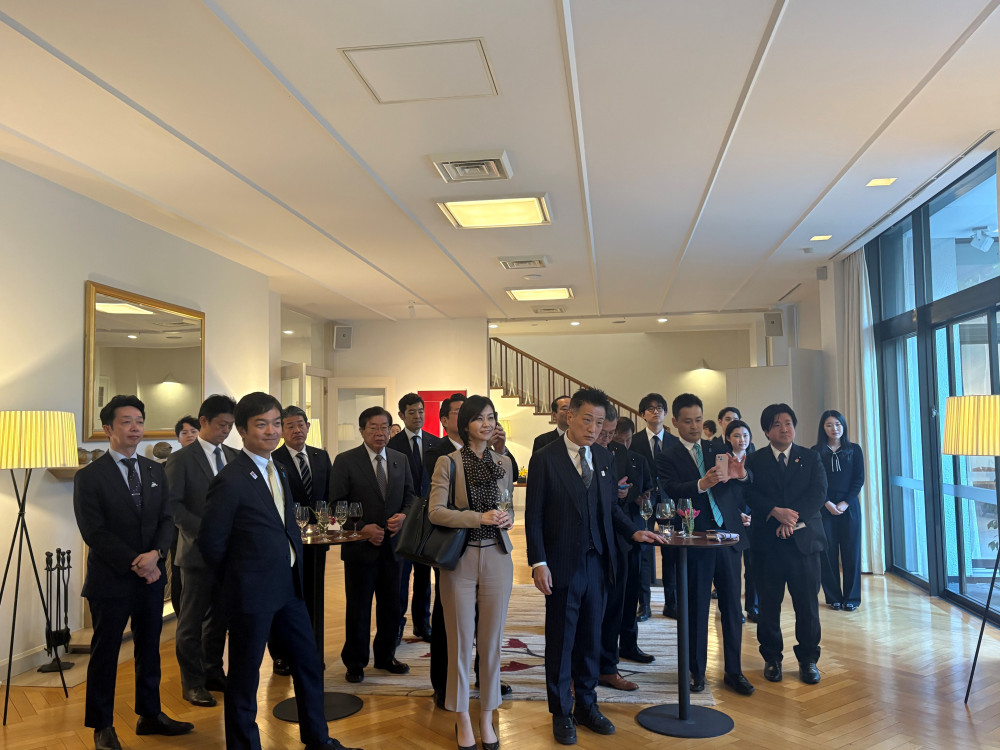 ニュージーランド大使館主催の「春の集い」に出席いたしました。