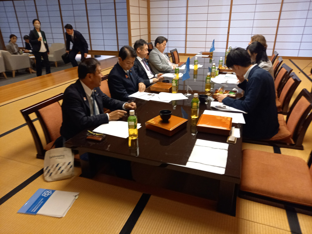 国連食糧農業機関FAO議連の総会に出席いたしました。