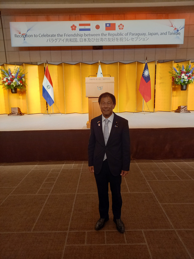 ペニャ・パラグアイ大統領来日歓迎レセプションに出席いたしました。