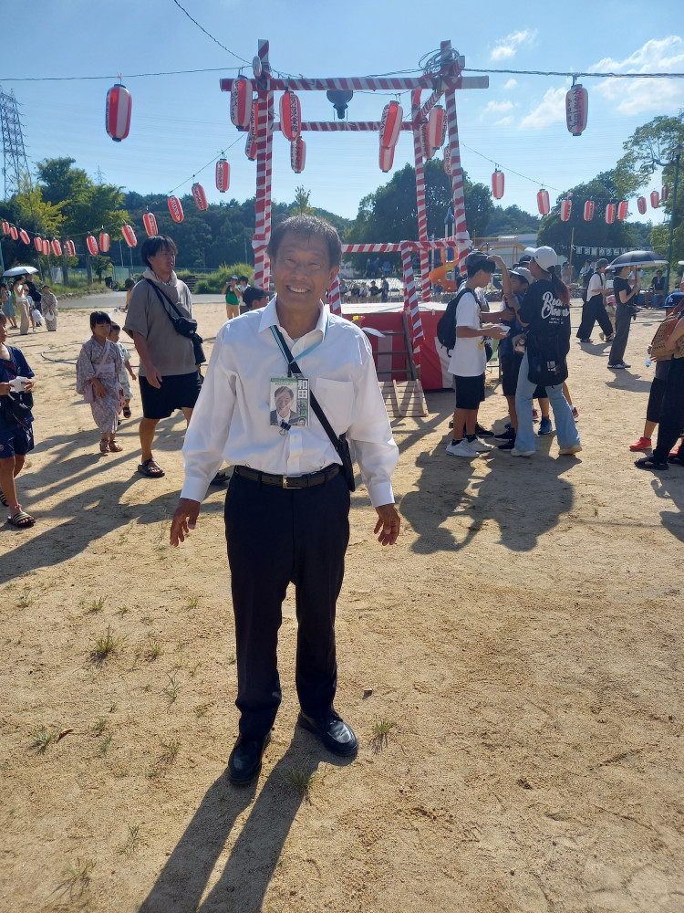 地域の夏祭りに参加！