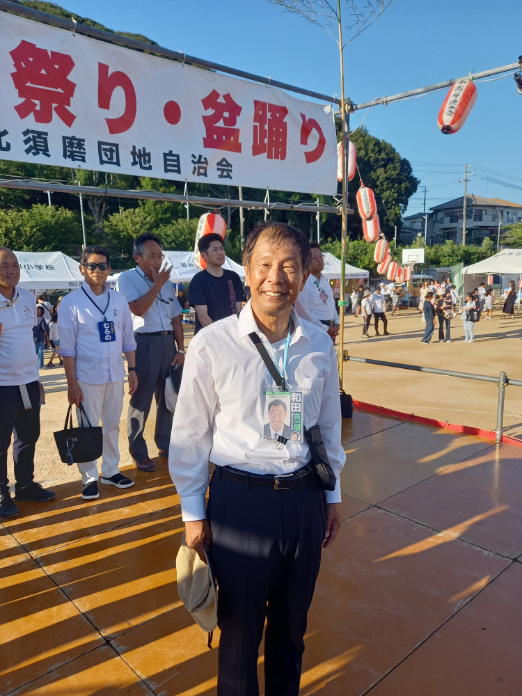 地域の夏祭りに参加！
