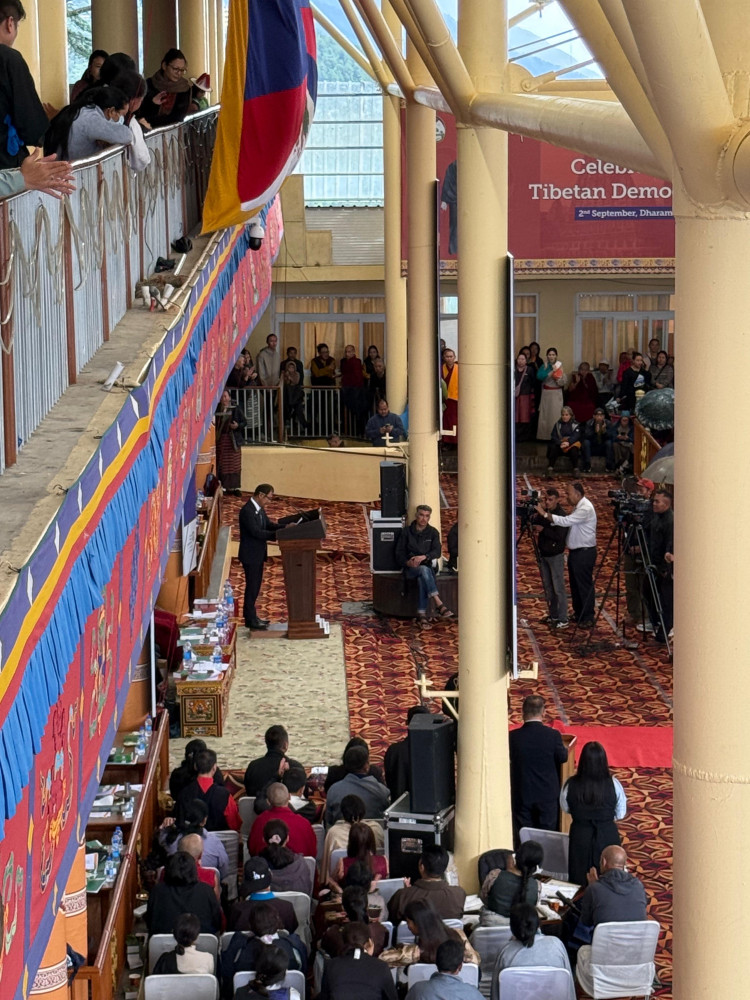 第65回チベット民主化記念式典に出席し、日本チベット国会議員連盟を代表してスピーチいたしました。