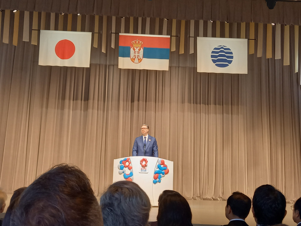 大阪万博セルビアナショナルデーの記念式典に出席いたしました！