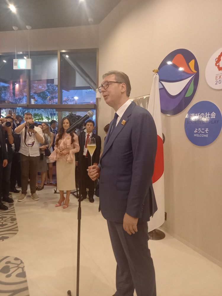 大阪万博セルビアナショナルデーの記念式典に出席いたしました！