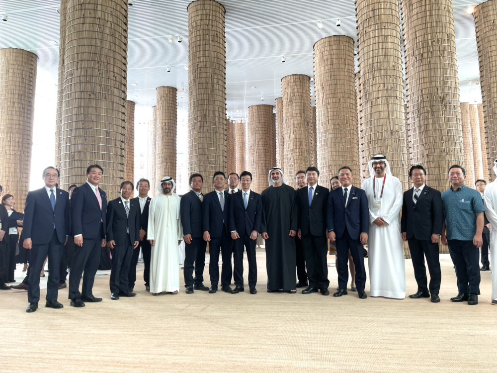 大阪万博UAE(アラブ首長国連邦)ナショナルデーの式典に出席いたしました！