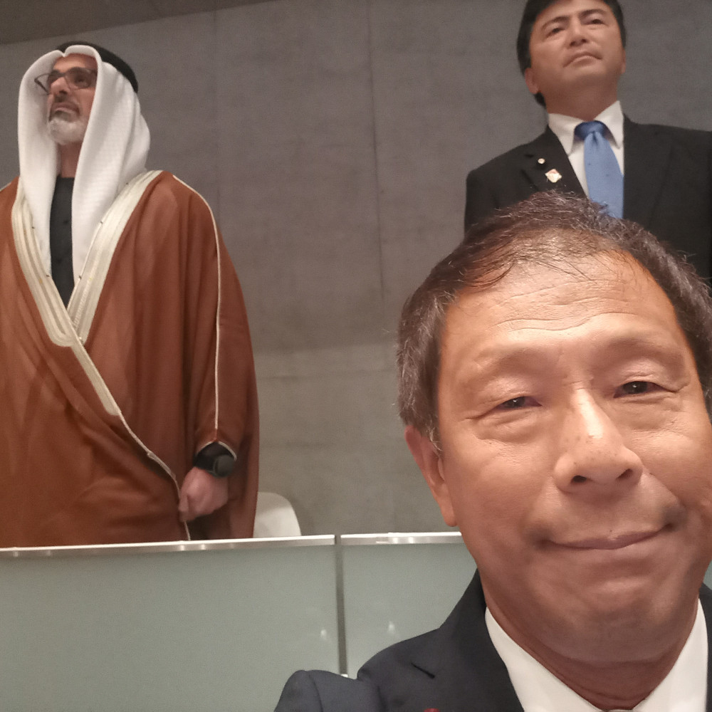 大阪万博UAE(アラブ首長国連邦)ナショナルデーの式典に出席いたしました！