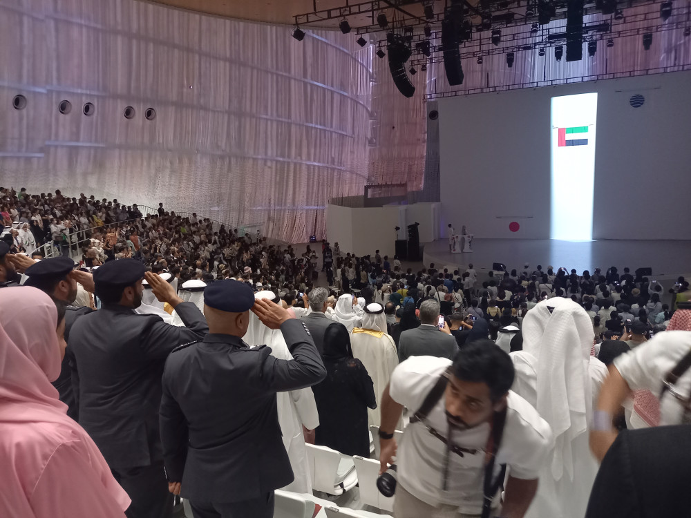 大阪万博UAE(アラブ首長国連邦)ナショナルデーの式典に出席いたしました！