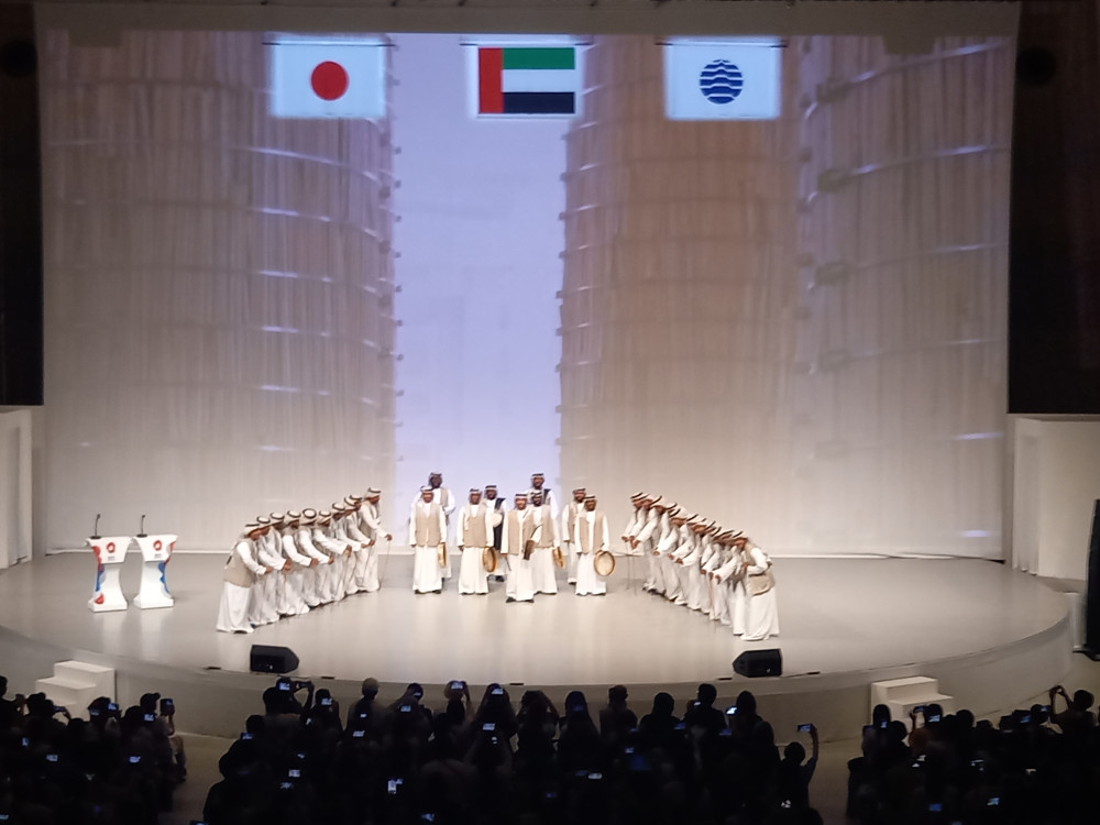大阪万博UAE(アラブ首長国連邦)ナショナルデーの式典に出席いたしました！
