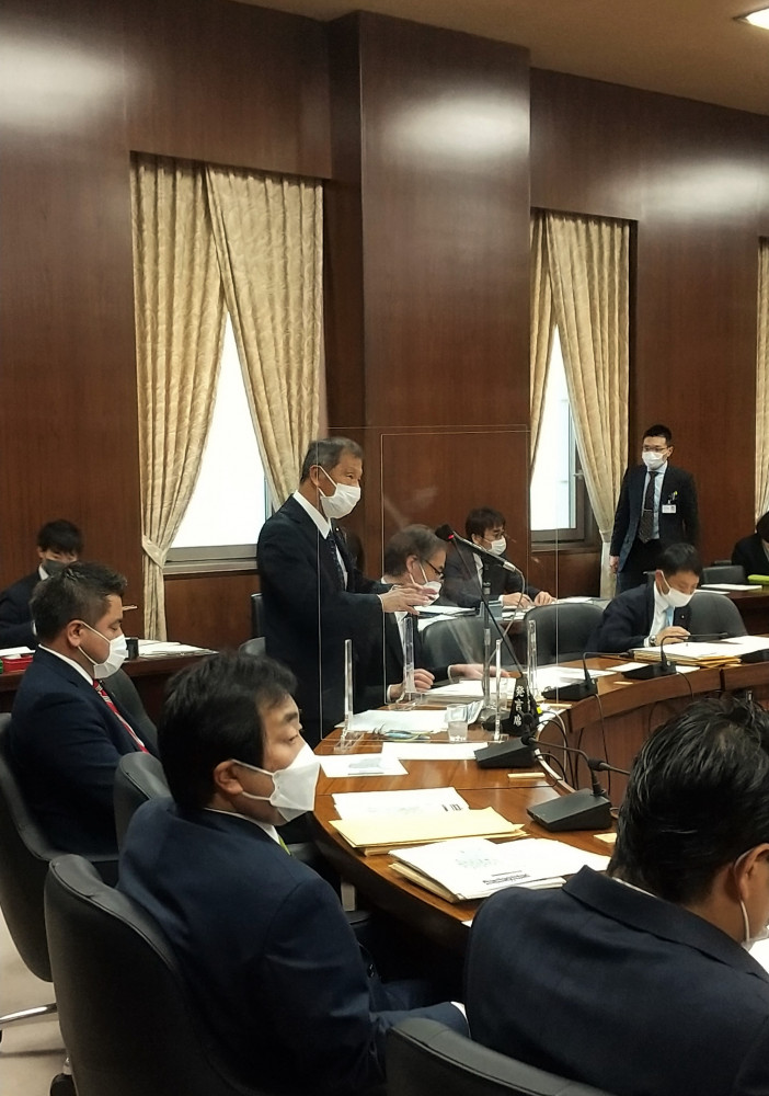 4月20日(水)外務委員会の質疑に立ちました。