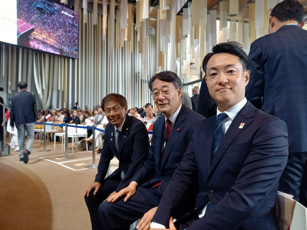 大阪万博 ポーランドナショナルデー式典に出席いたしました。