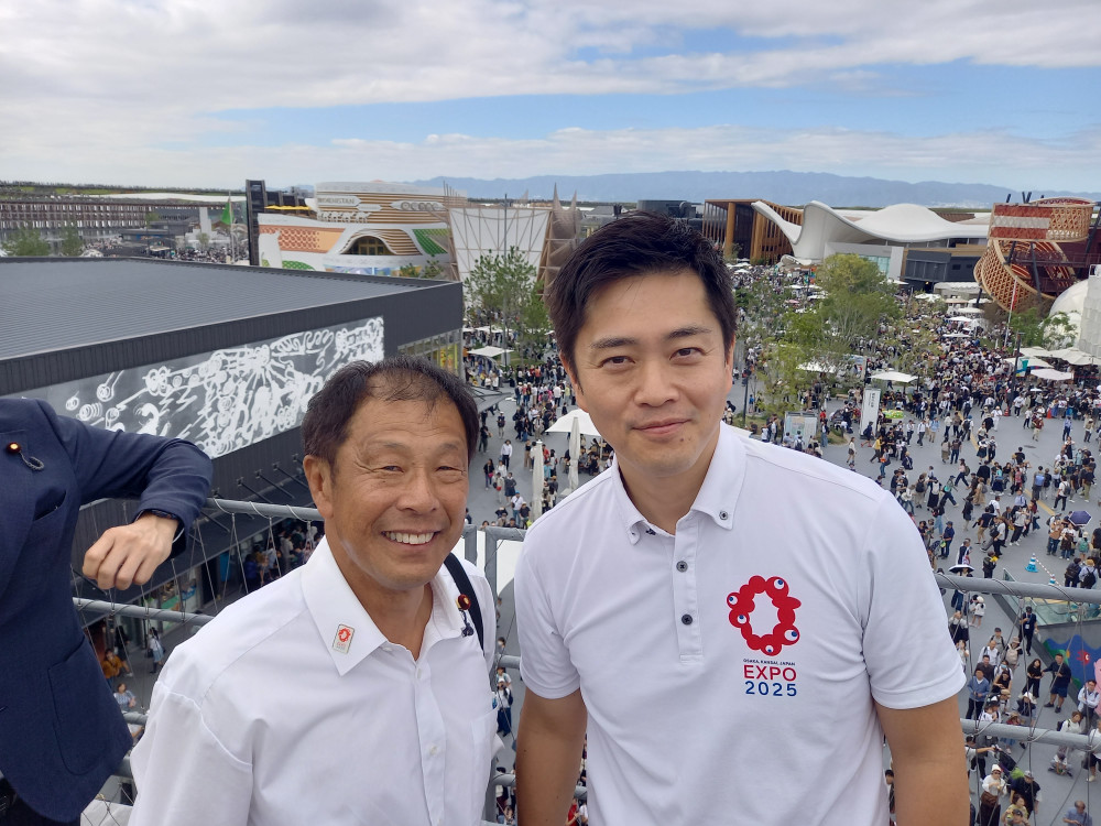 2025年日本国際博覧会を成功させる議連の総会が大阪万博で行われました！