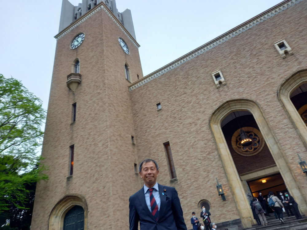 母校・早稲田大学にご招待いただきました。