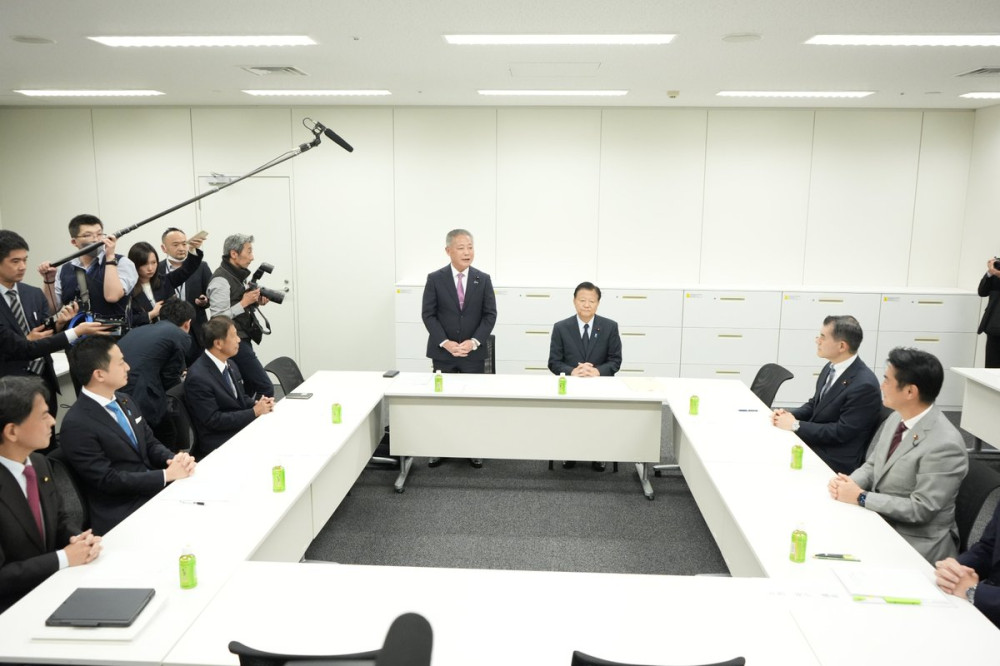 与党憲法改正条文起草協議会のキックオフにて