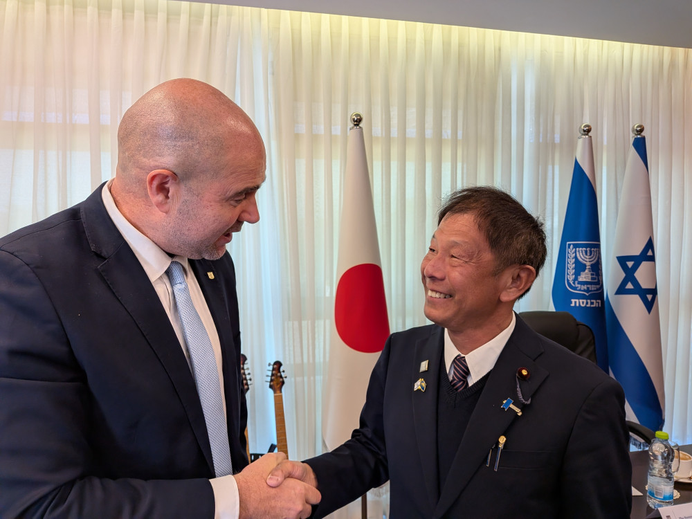 ②超党派の議員団でイスラエルを訪問いたしました。