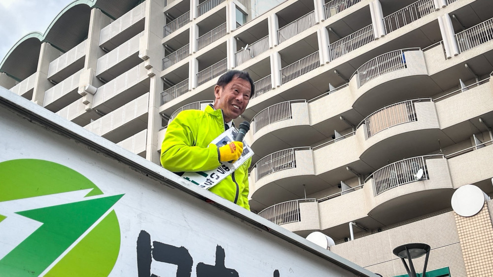 【衆議院選挙】日本維新の会 吉村代表が兵庫3区に入りました！！