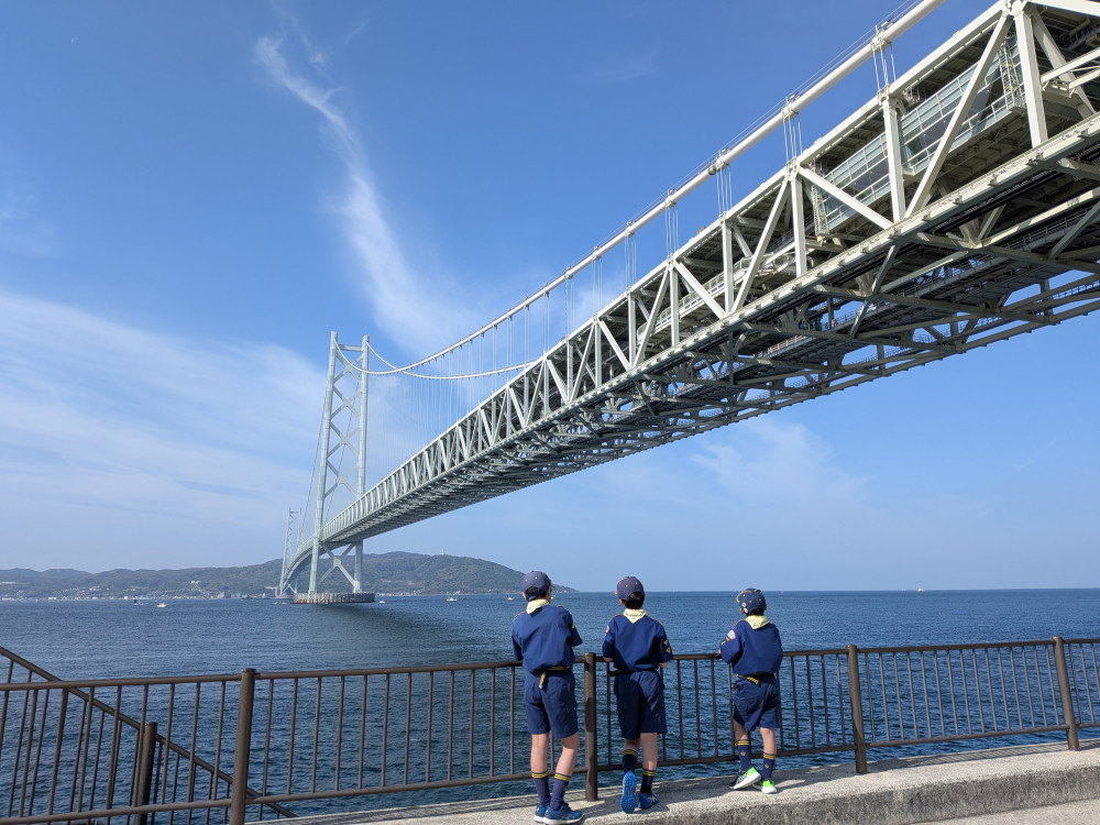 ボーイスカウト垂水地区のスカウトラリーに参加しました