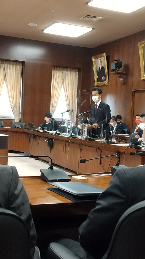 5月11日(水)外務委員会の質疑に立ちました。