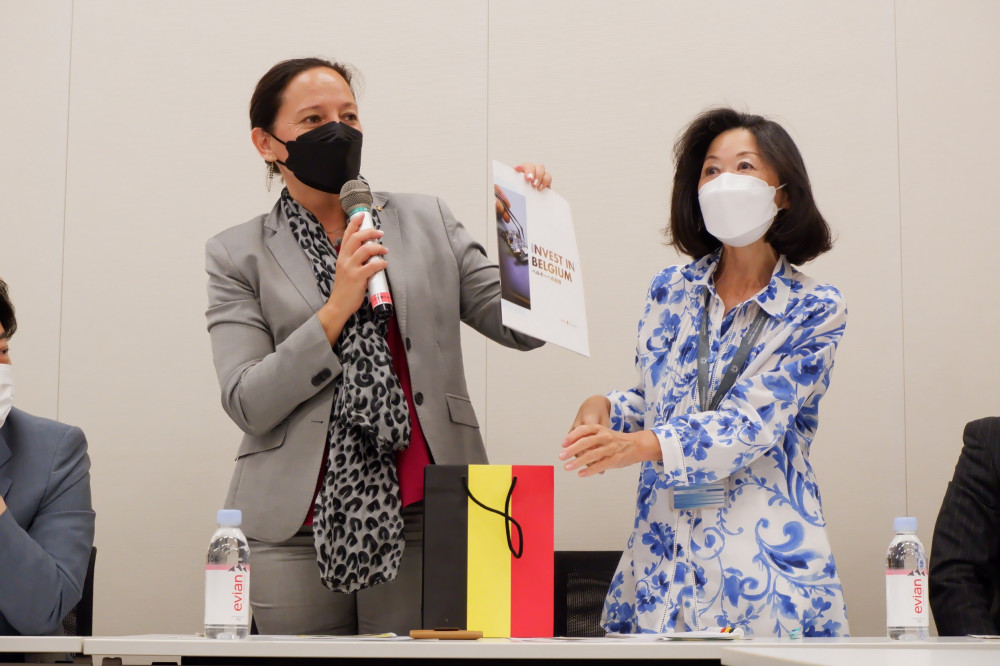 日本・ベルギー友好議員連盟に参加いたしました。