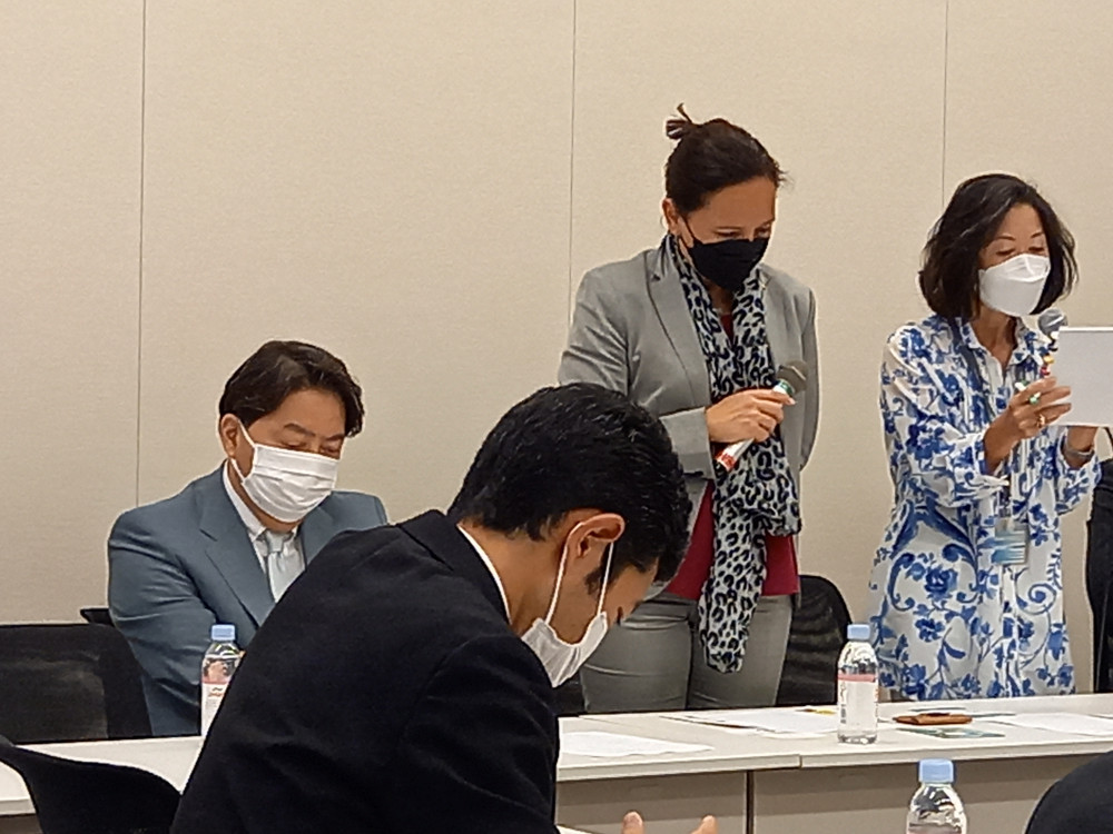 日本・ベルギー友好議員連盟に参加いたしました。