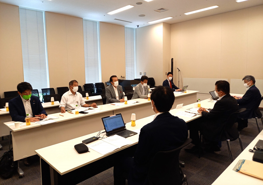 神戸市による来年度にむけた国への予算要望をうけました。